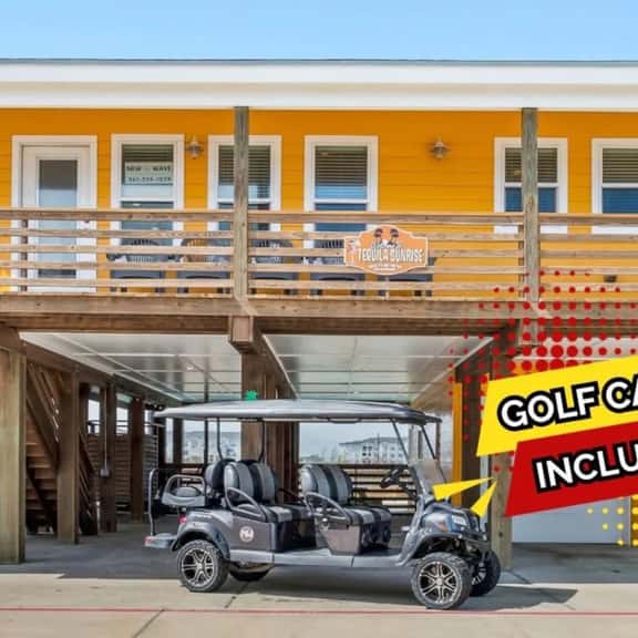 Tequila Sunrise With Free Golf Cart - Image 1